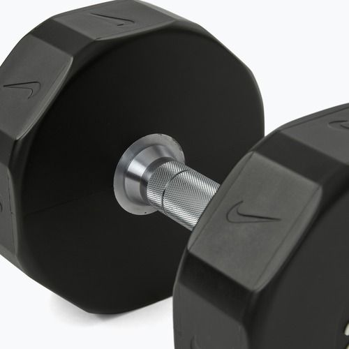 Chromovaná činka Nike Strength Pro Urethane Dumbbell 20 kg black/white