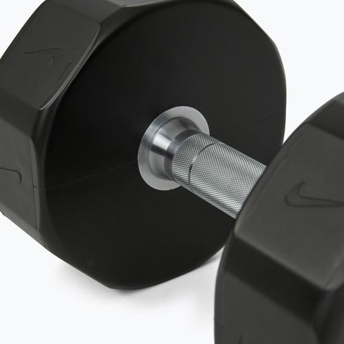 Chromovaná činka Nike Strength Pro Urethane Dumbbell 22 kg black/white