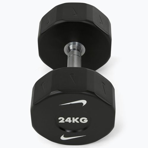Chromovaná činka Nike Strength Pro Urethane Dumbbell 24 kg black/white