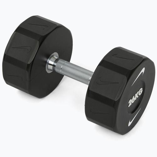 Chromovaná činka Nike Strength Pro Urethane Dumbbell 26 kg black/white