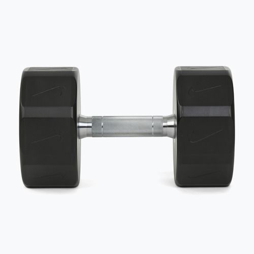 Chromovaná činka Nike Strength Pro Urethane Dumbbell 28 kg black/white