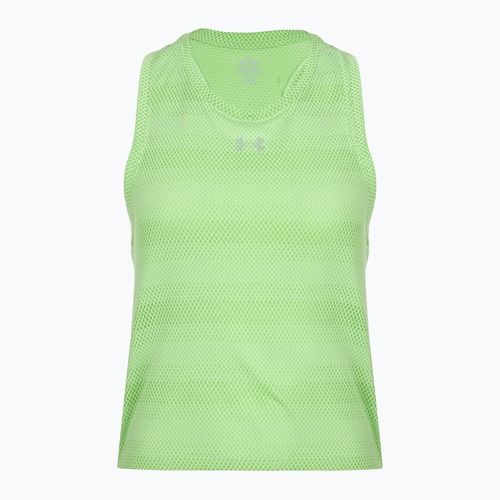 Dámské běžecké tričko Under Armour Velociti Singlet lumos lime/white