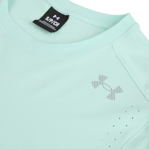 Pánské běžecké tričko Under Armour Velociti Pro refresh mint/castlerock