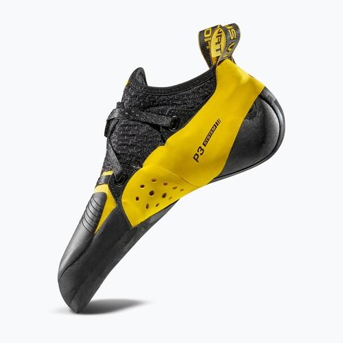 Dětské lezečky La Sportiva Solution Comp yellow/black