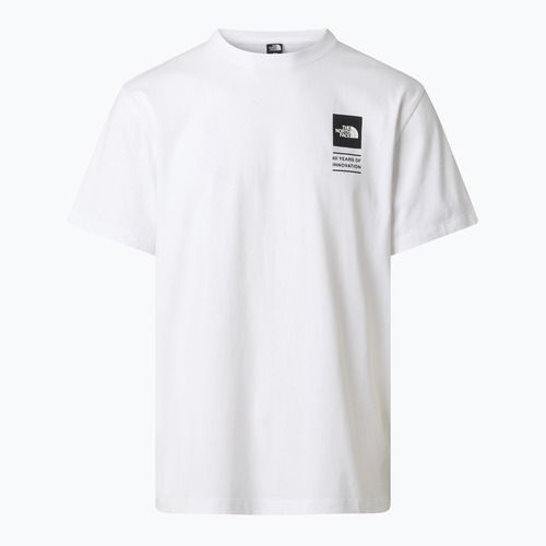Pánské trekové tričko The North Face Mountain Celebration Regular tnf white