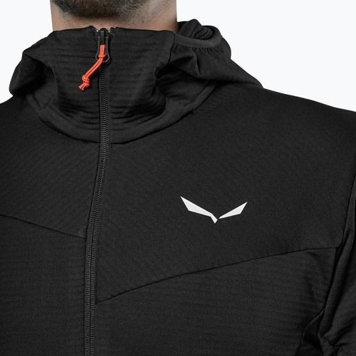 Pánská trekingová mikina Salewa Puez Altavia PL HD black out