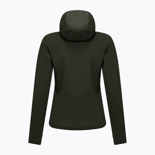 Dámská trekingová mikina Salewa Puez Sun Hoodie dark olive