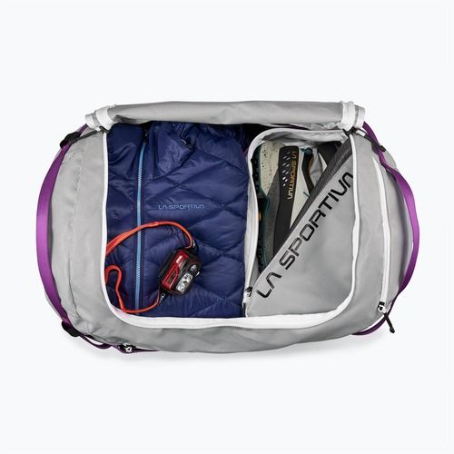 Cestovní taška La Sportiva Nomad Duffel 40 l chalk/black