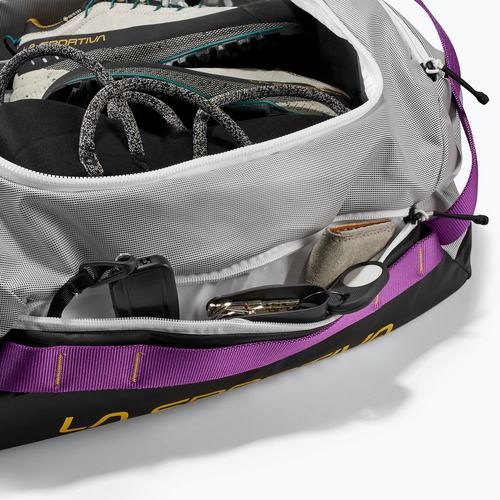 Cestovní taška La Sportiva Nomad Duffel 40 l chalk/black