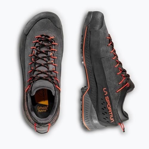 Pánské přístupové botyLa Sportiva TX4 Evo GTX carbon/cherry tomato