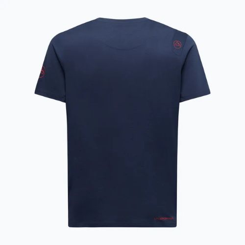 Pánské lezecké tričko La Sportiva Solution night sky/mountain red