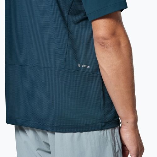 Pánské tričko Salewa Pedroc Dry Hyb pond blue