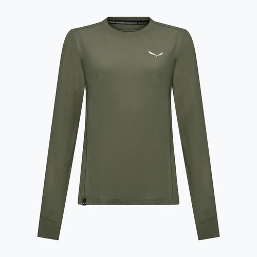 Dámské trekové tričko s dlouhým rukávem Salewa Puez Dry dark olive