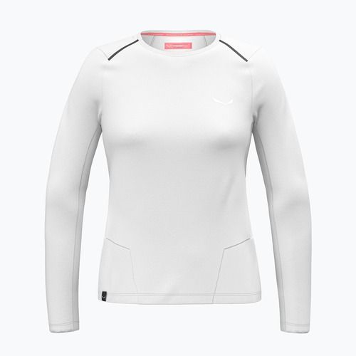 Dámské trekingové tričko s dlouhým rukávem Salewa Pedroc Dry Tee white