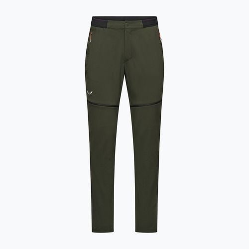 Pánské trekingové kalhoty Salewa Pedroc 3 DST 2IN1 dark olive