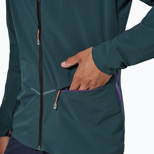 Pánská softshellová bunda Salewa Pedroc DST Light pond blue