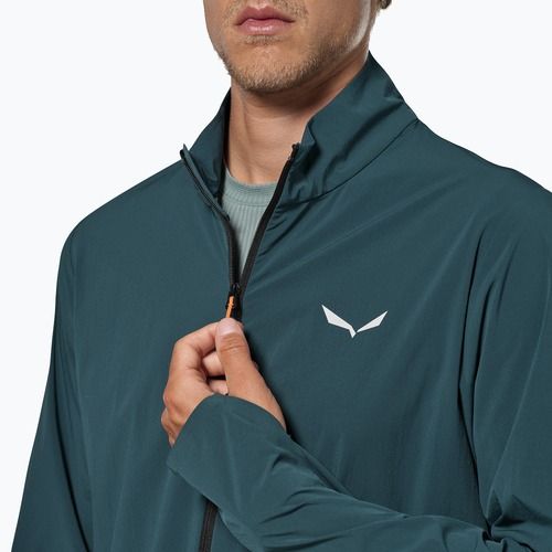 Pánská softshellová bunda Salewa Pedroc DST Light pond blue