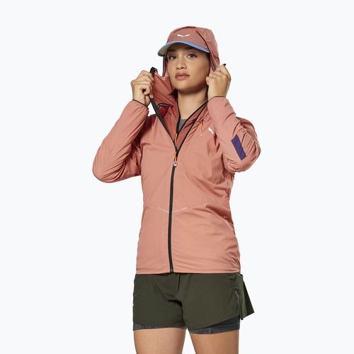 Dámská větrovka Salewa Pedroc Wind HD Light desert pink