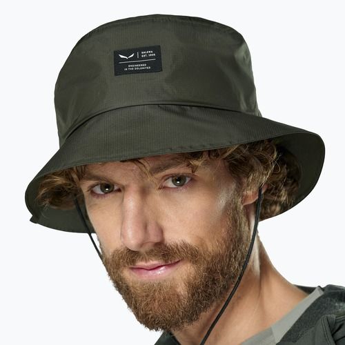 Klobouk Salewa Puez PTX Rain dark olive