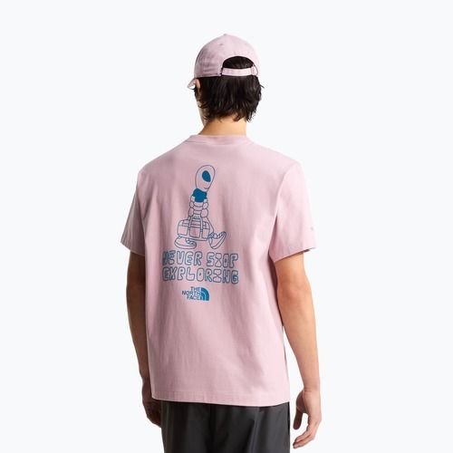 Pánské tričko The North Face Alien Relaxed metal pink