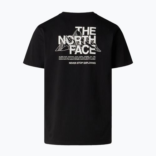 Pánské tričko The North Face Mountain Sketch Regular tnf black