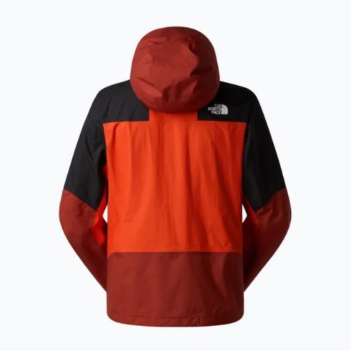 Pánská nepromokavá bunda The North Face Signal 2.5L Dryvent lava red/iron clay/tnf