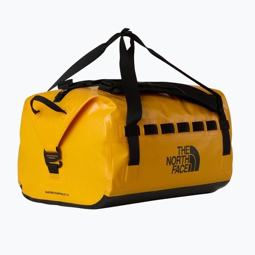 Cestovní taška The North Face Base Camp Waterproof Duffel 50 l summit gold/tnf black