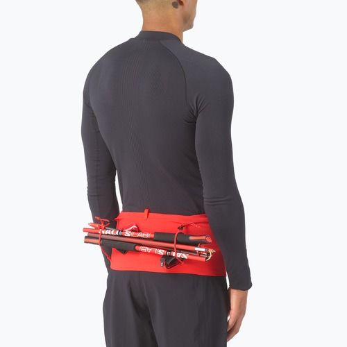 Běžecký pás Salomon ADV SKIN Seamless flame scarlet/white