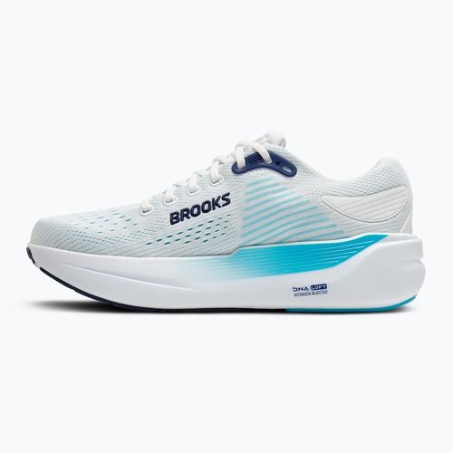 Pánské běžecké boty Brooks Ghost Max 3 bright white/beacon blue/teal
