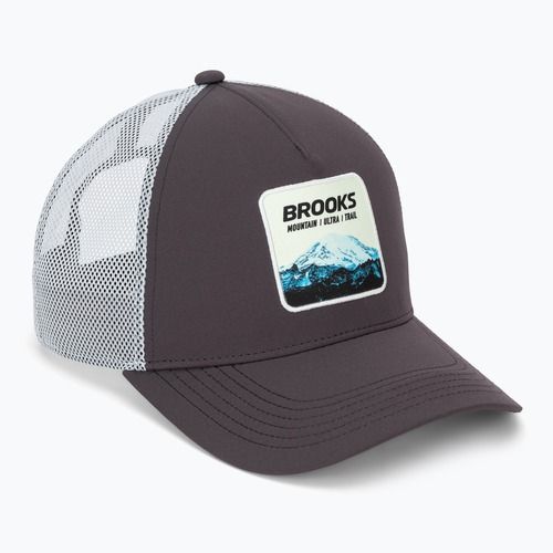 Kšiltovka Brooks Surge Trucker dark russet/white/atomic blue