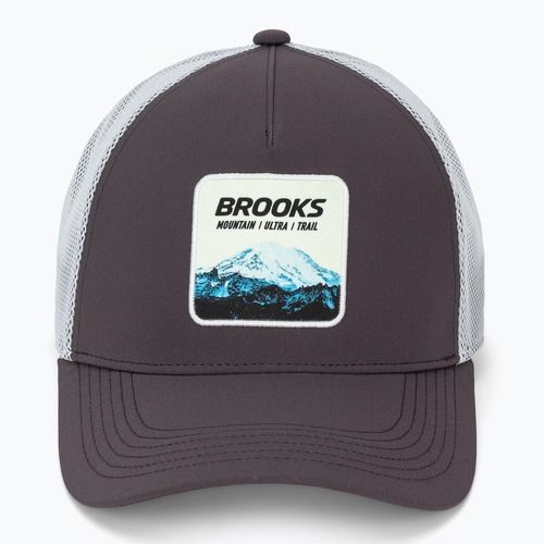 Kšiltovka Brooks Surge Trucker dark russet/white/atomic blue