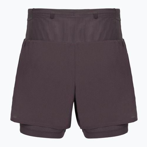Pánské běžecké šortky Brooks High Point 5" 2IN1 2.0 dark russet