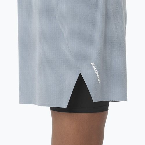 Pánské běžecké šortky Salomon Sense Aero 2IN1 5" trade winds