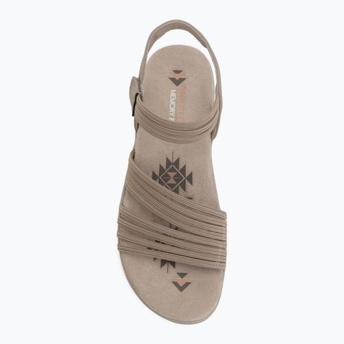 Dámské sandály SKECHERS Reggae Slim Coffee Run gray