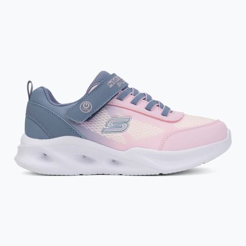Dětské boty SKECHERS Sola Glow Ombre Deluxe gray