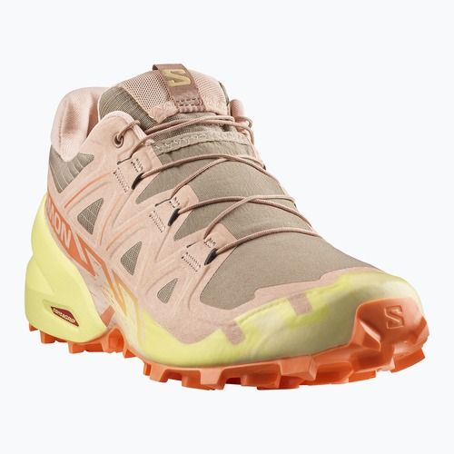 Dámské běžecké boty Salomon Speedcross 6 burro/sunny lime/almond cream