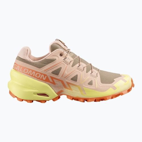 Dámské běžecké boty Salomon Speedcross 6 burro/sunny lime/almond cream