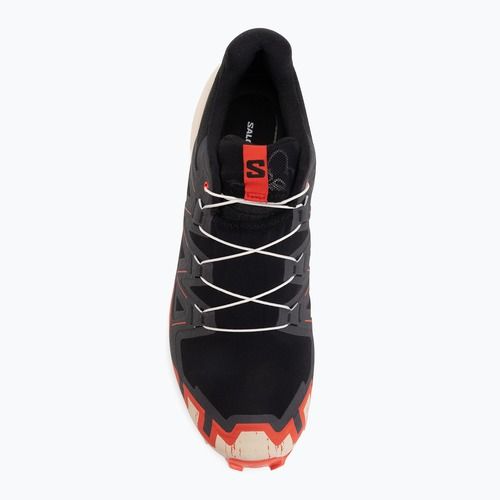 Pánské běžecké boty Salomon Speedcross 6 black/fiery red/almond milk