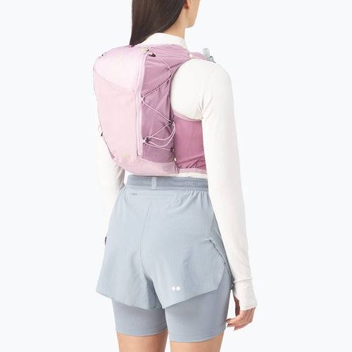 Dámská běžecká vesta Salomon Active Skin 12 Set dawn pink/dusky