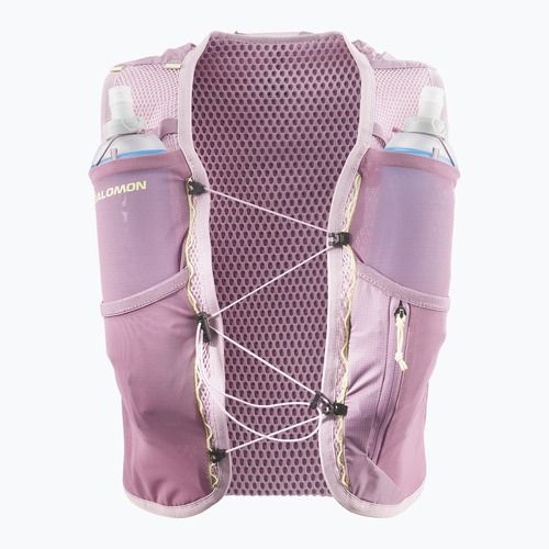 Dámská běžecká vesta Salomon Active Skin 4 Set dusky orchid/daw