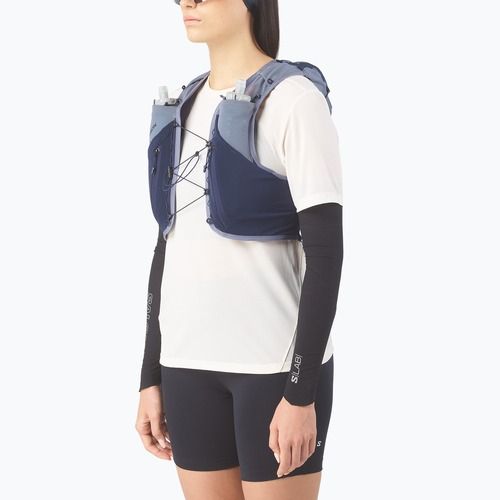 Běžecká vesta Salomon ADV SKIN 12 Gradient Set martime blue/gray
