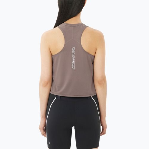Dámské běžecké tričko Salomon Sense Aero Short Tank iron