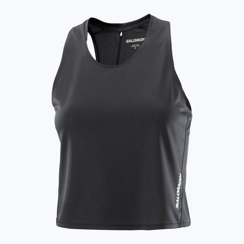 Dámské běžecké tričko Salomon Sense Aero Short Tank deep black