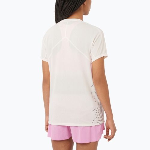 Dámské běžecké tričko Salomon Sense Aero SS Tee GFX whisper white