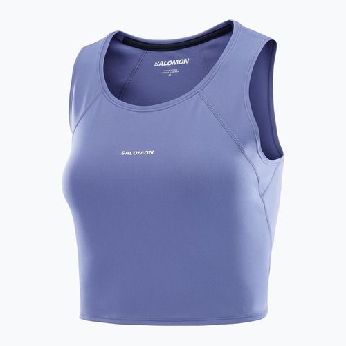 Dámské běžecké tričko Salomon SHAKEout Bliss Tanklette marlin