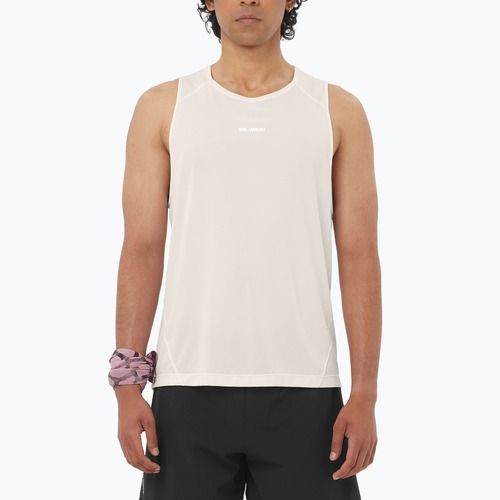 Pánské tričko Salomon Shakeout Core whisper white