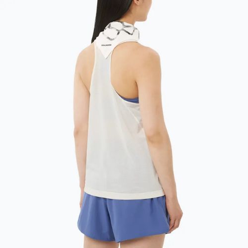 Dámské běžecké tričko Salomon Shakeout Core Tank whisper white