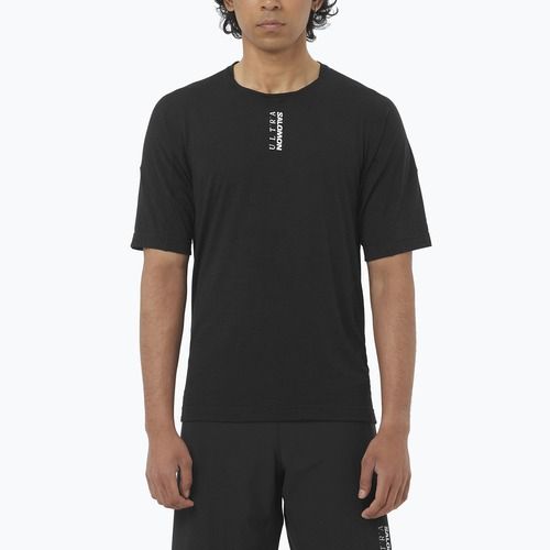 Pánské běžecké tričko  Salomon Ultra Tee deep black