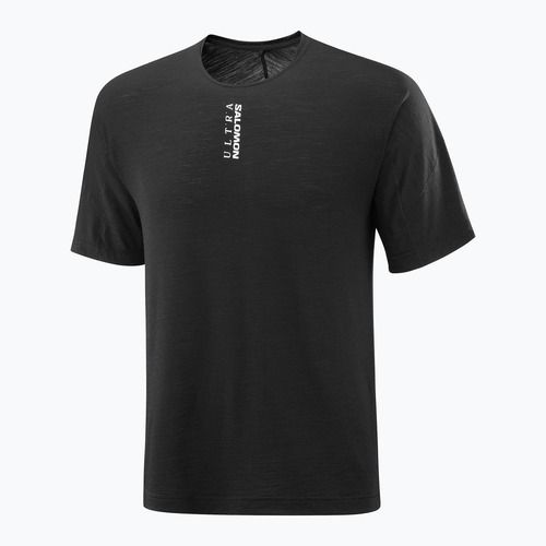 Pánské běžecké tričko  Salomon Ultra Tee deep black