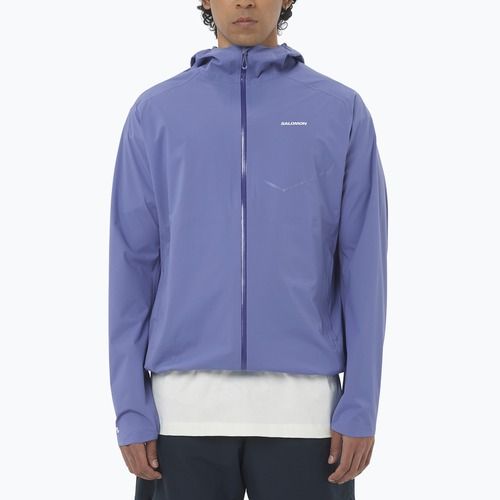 Pánská běžecká bunda Salomon Bonatti Waterproof marlin